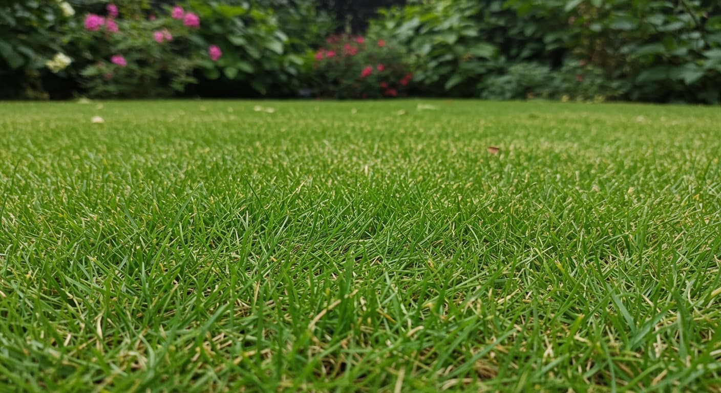Festuca yumak otu çim tohumu türleri; kırmızı yumak, tall fescue ve koyun yumağının ince ve geniş yaprak dokusu karşılaştırması